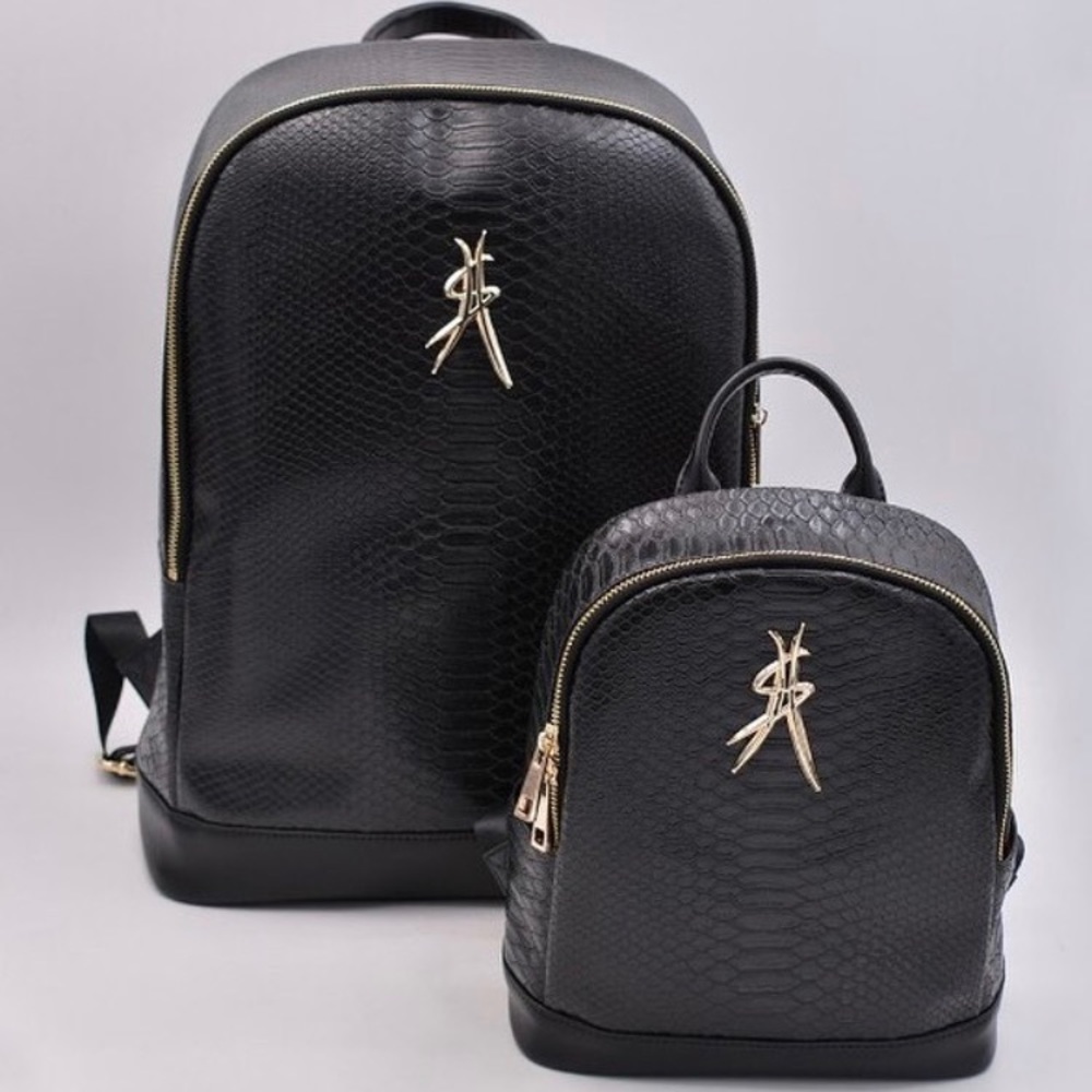 Black Mumba and Mini Mumba Backpacks